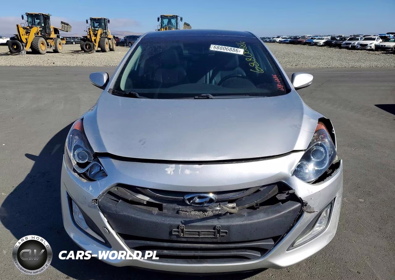 2013 Hyundai Elantra Gt Base VIN:KMHD35LE3DU110452 - 5