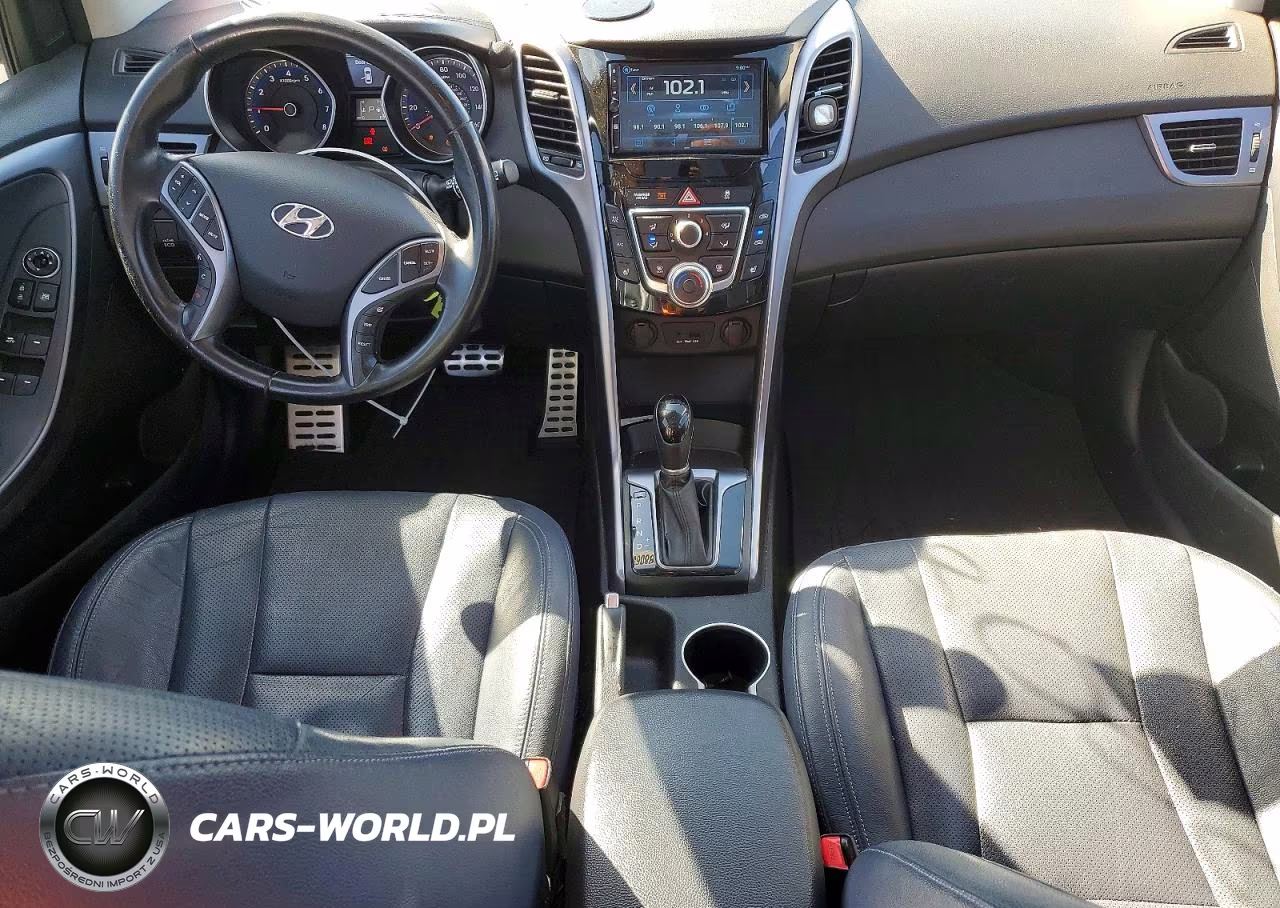 2013 Hyundai Elantra Gt Base VIN:KMHD35LE3DU110452 - 8