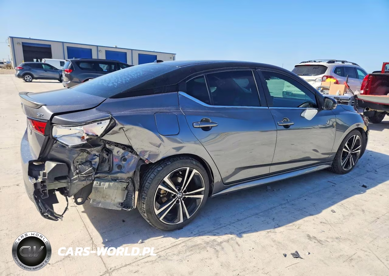 2020 Nissan Sentra Sr VIN:3N1AB8DV9LY255813 - 3