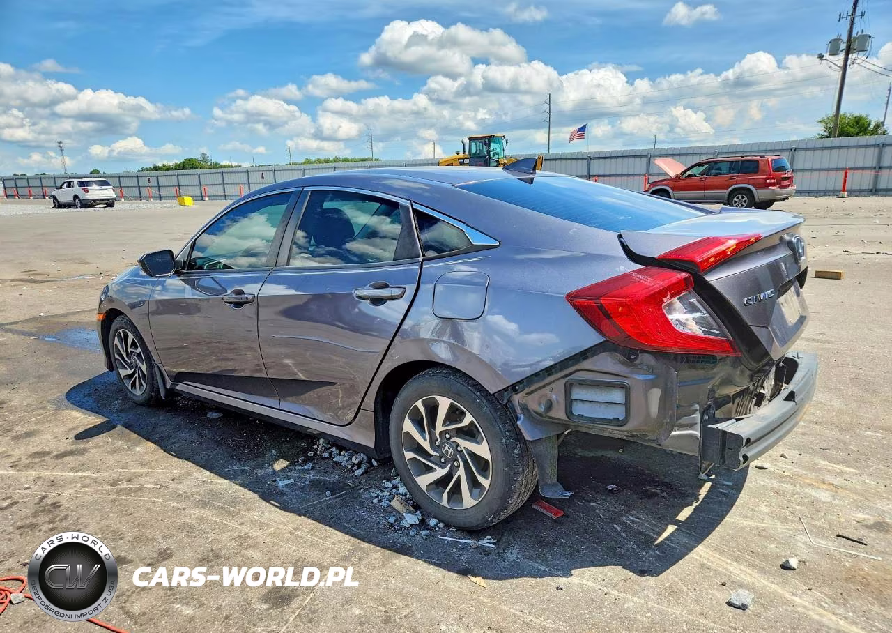 2018 Honda Civic Ex VIN:19XFC2F77JE041249 - 2
