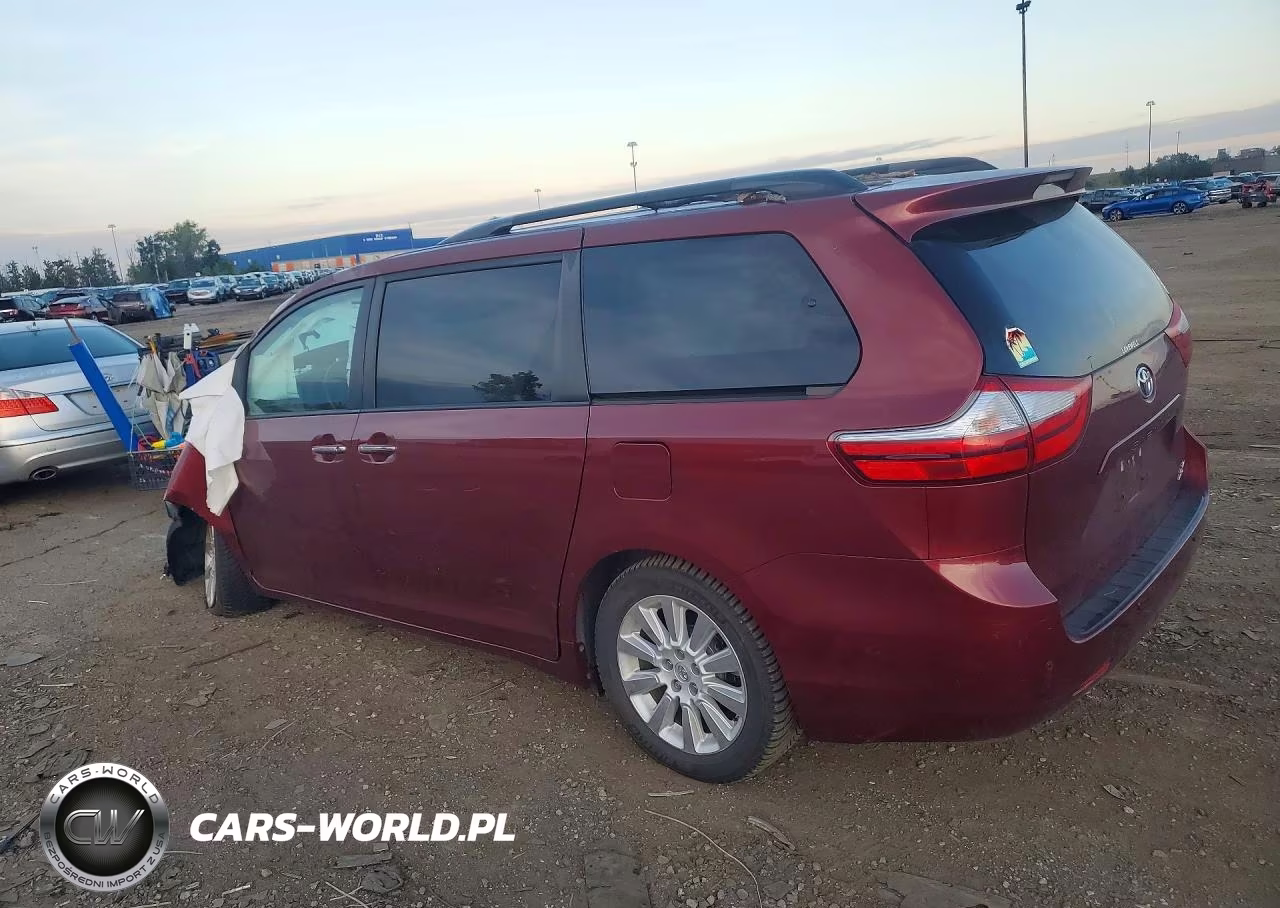 2015 Toyota Sienna Xle 7-Passenger VIN:5TDDK3DC2FS106909 - 2
