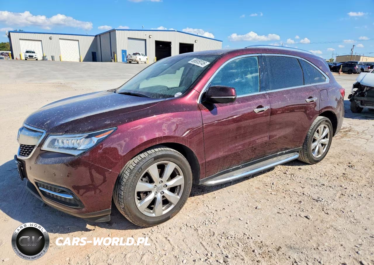 2016 Acura Mdx Advance