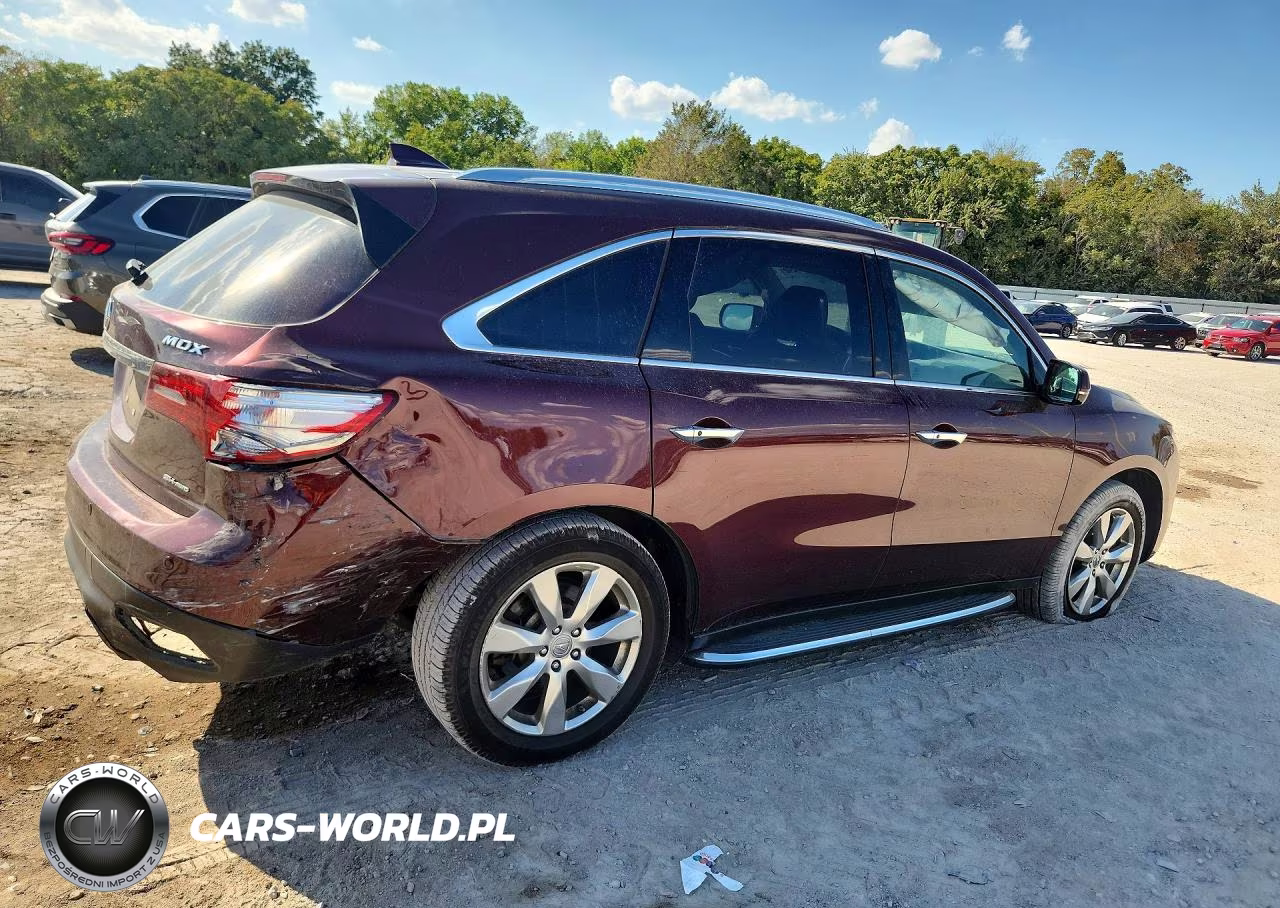 2016 Acura Mdx Advance VIN:5FRYD4H90GB060758 - 3