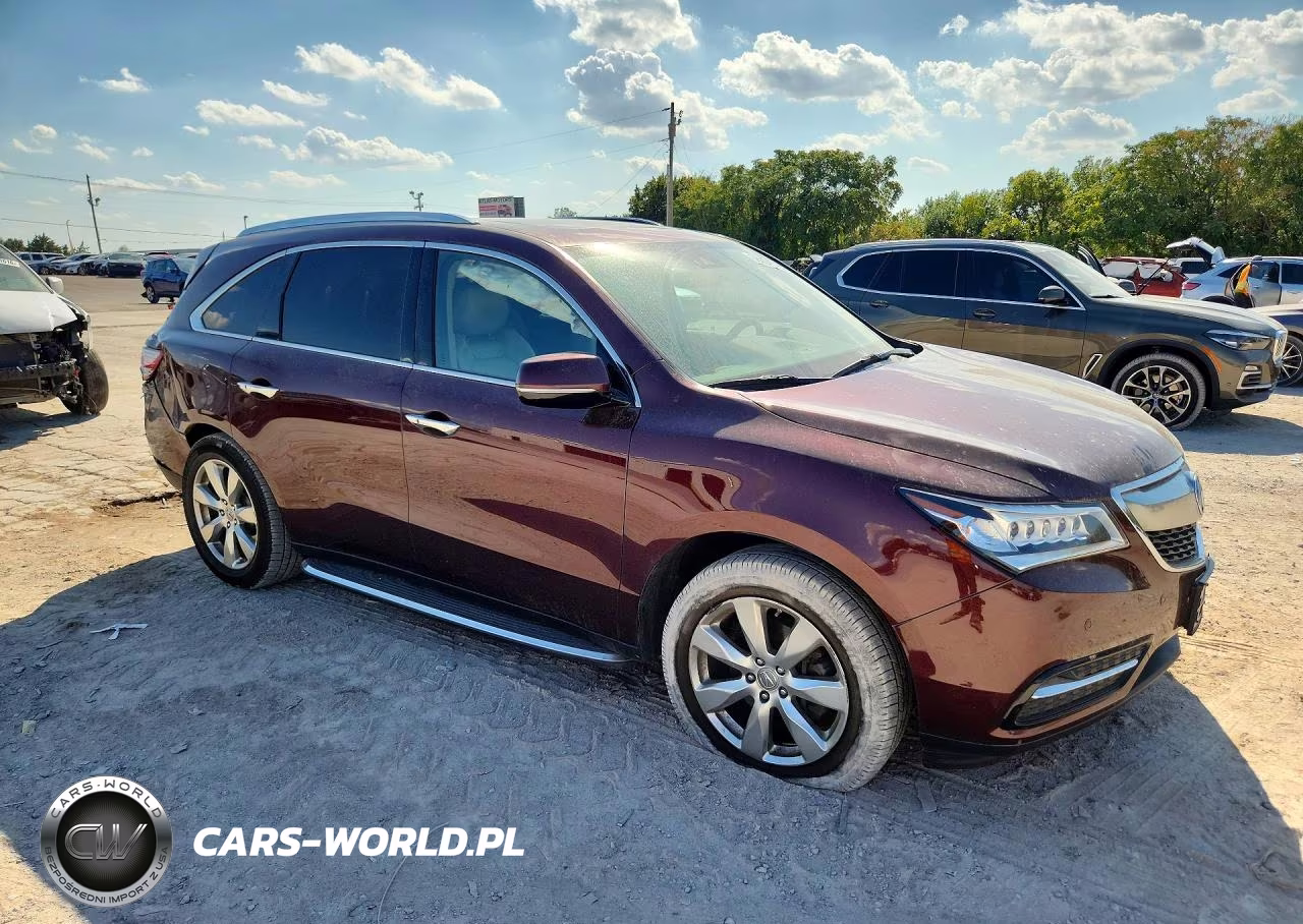 2016 Acura Mdx Advance VIN:5FRYD4H90GB060758 - 4