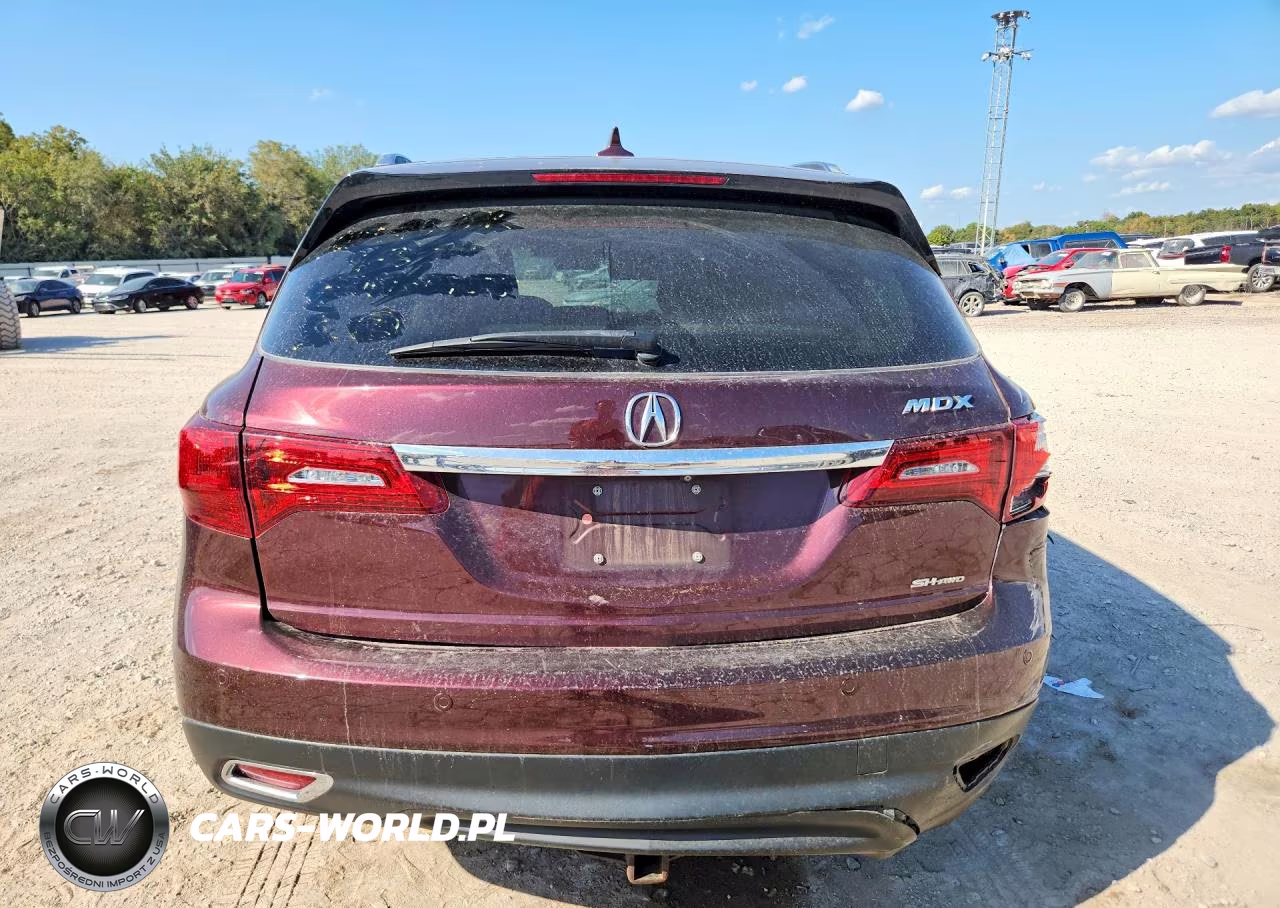 2016 Acura Mdx Advance VIN:5FRYD4H90GB060758 - 6