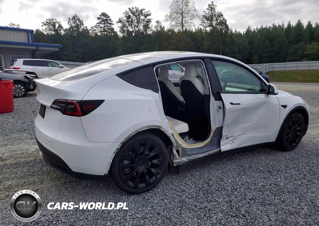 2021 Tesla Model Y VIN:5YJYGDEE7MF093519 - 3