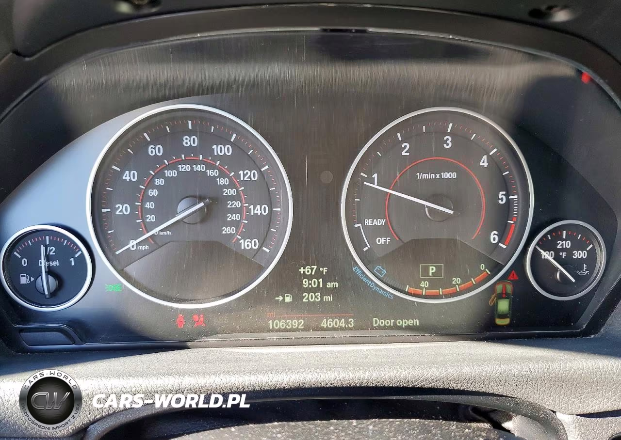 2014 BMW 328 D xDrive VIN:WBA3D5C50EKX98207 - 9