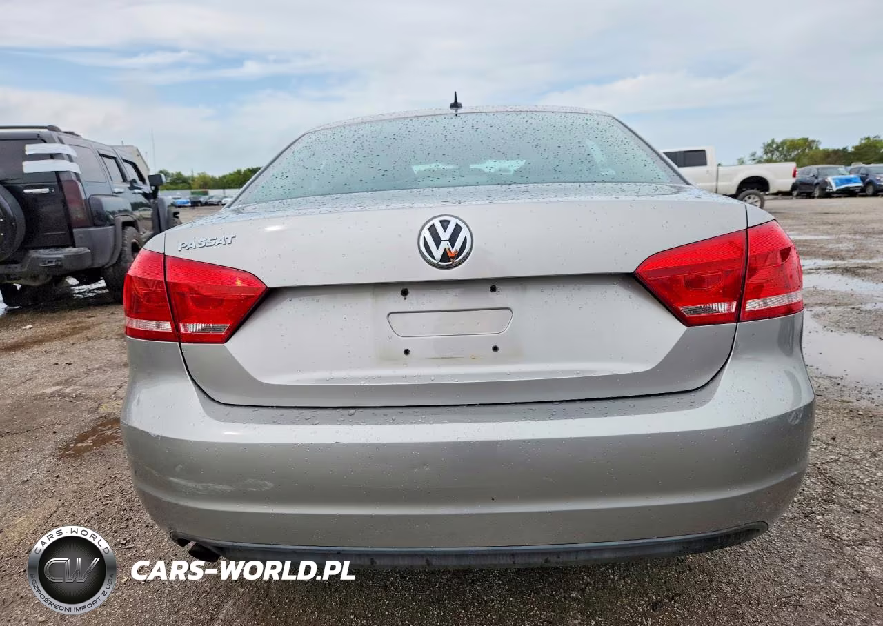 2013 Volkswagen Passat S VIN:1VWAP7A38DC031631 - 6