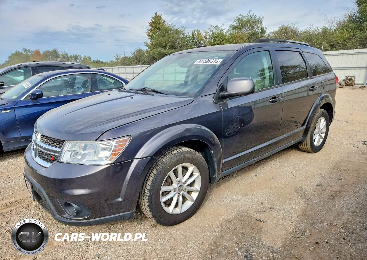 2017 Dodge Journey Sxt VIN:3C4PDCBG3HT593866 - 1