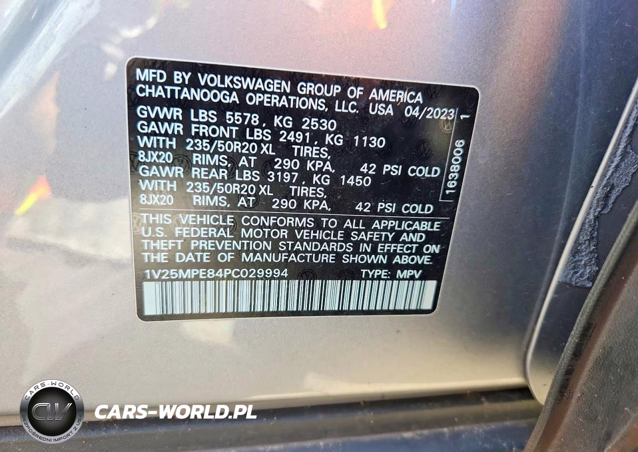 2023 Volkswagen Id.4 S VIN:1V25MPE84PC029994 - 13