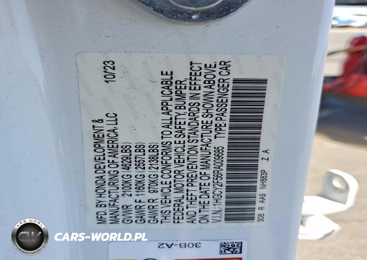 2024 Honda Accord Hybrid Sport VIN:1HGCY2F56RA009685 - 12