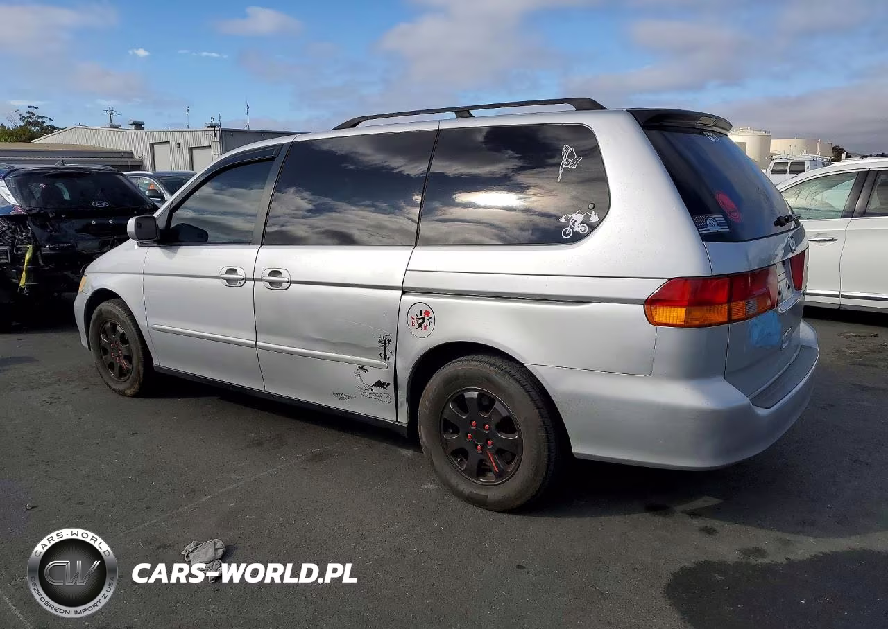 2002 Honda Odyssey Exl VIN:5FNRL18932B032985 - 2