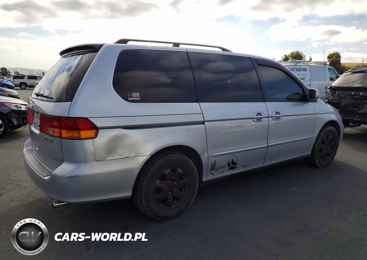 2002 Honda Odyssey Exl VIN:5FNRL18932B032985 - 3