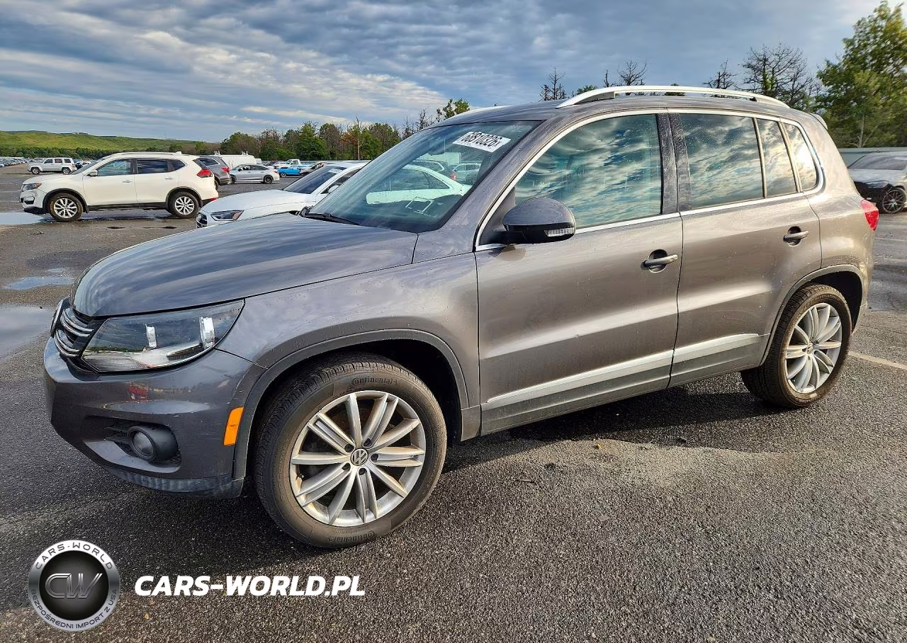 2014 Volkswagen Tiguan S VIN:WVGBV3AXXEW548336 - 1