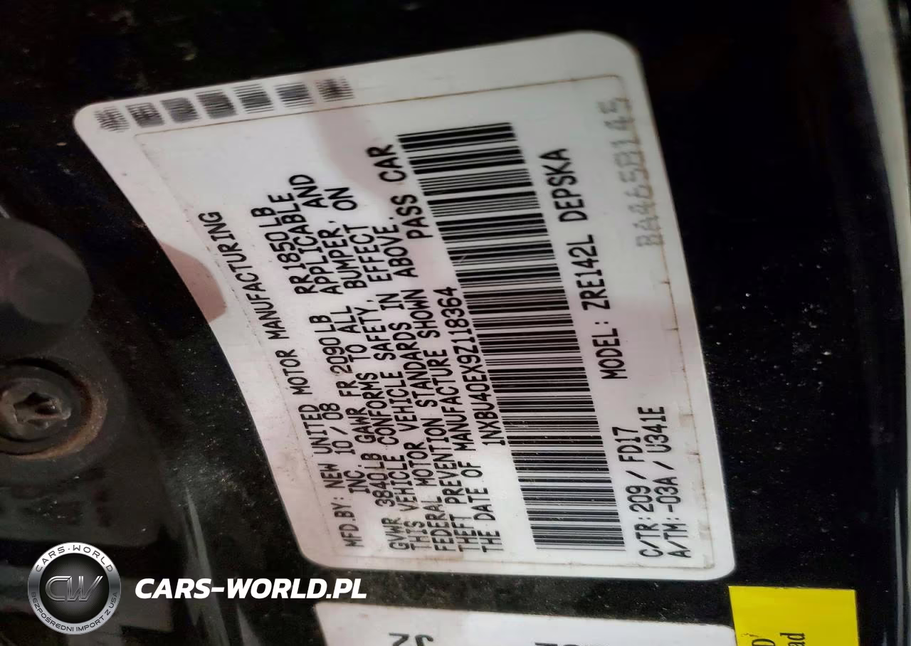 2009 Toyota Corolla S VIN:1NXBU40EX9Z118364 - 12