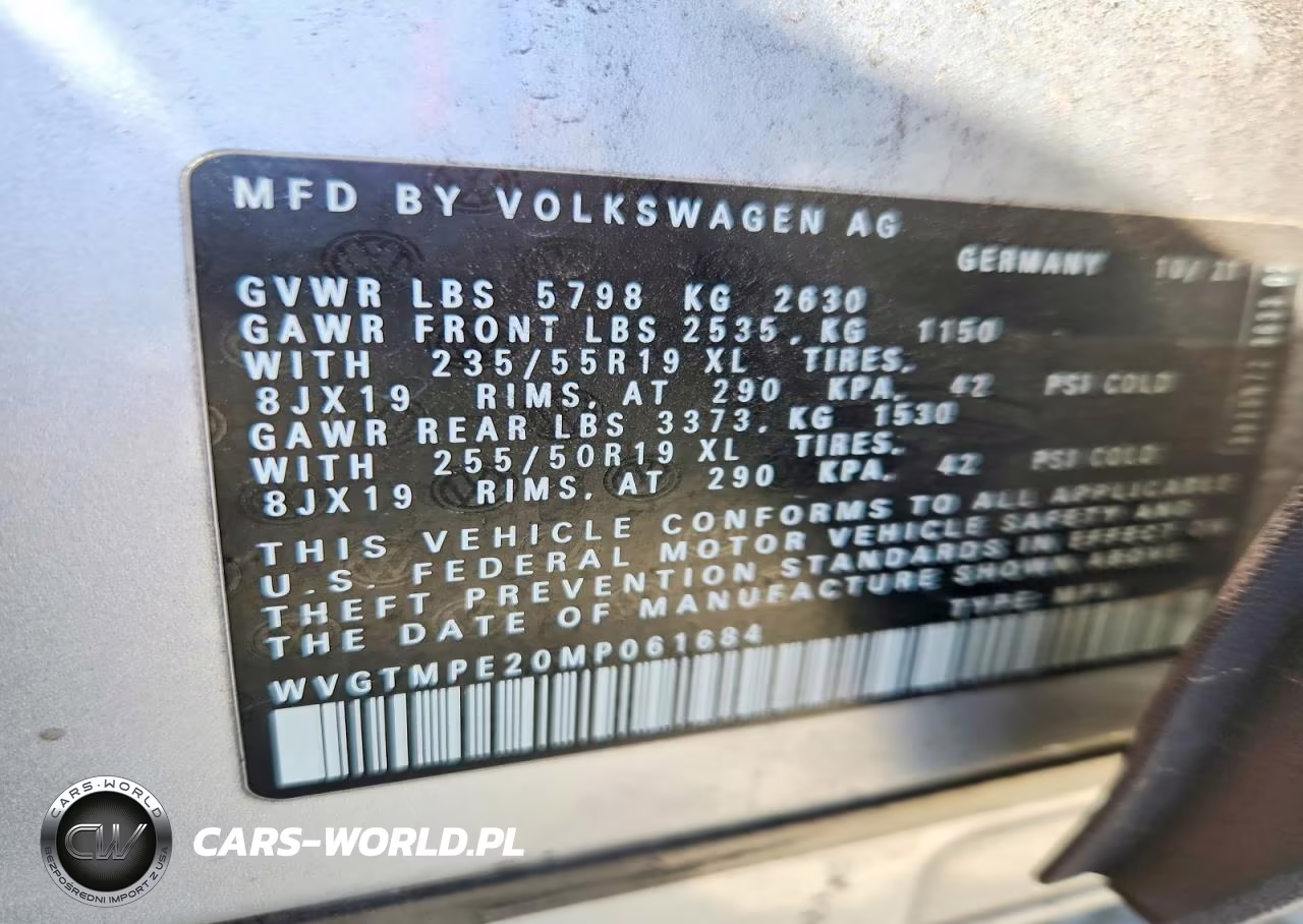 2021 Volkswagen Id.4 Pro S VIN:WVGTMPE20MP061684 - 14