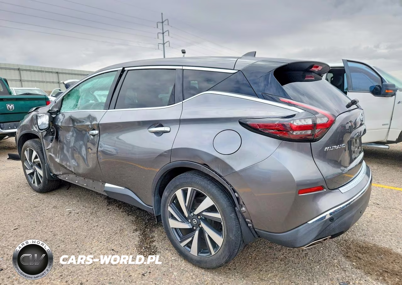 2022 Nissan Murano Sl VIN:5N1AZ2CJ5NC119576 - 2