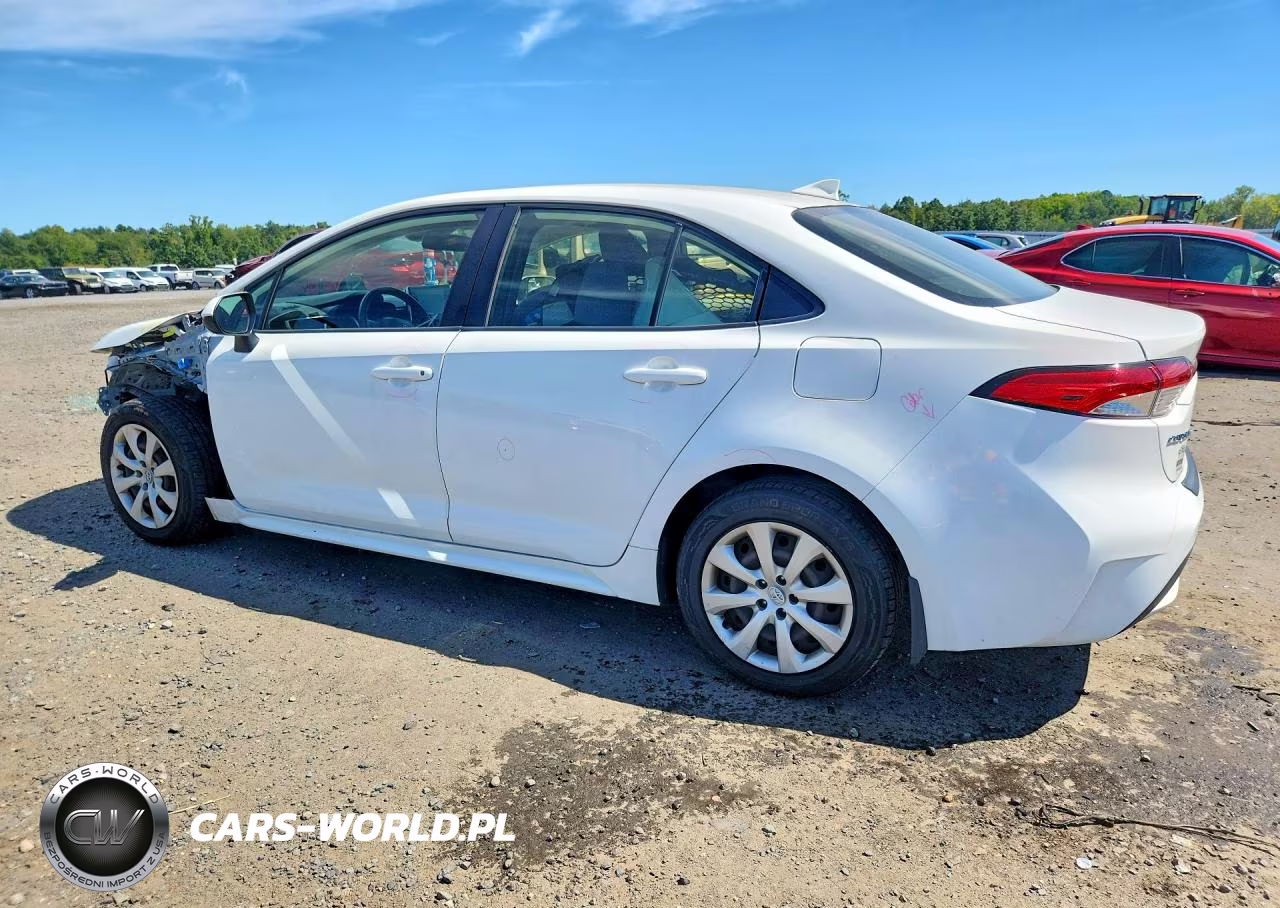 2021 Toyota Corolla Le VIN:JTDEPMAEXMJ140382 - 2