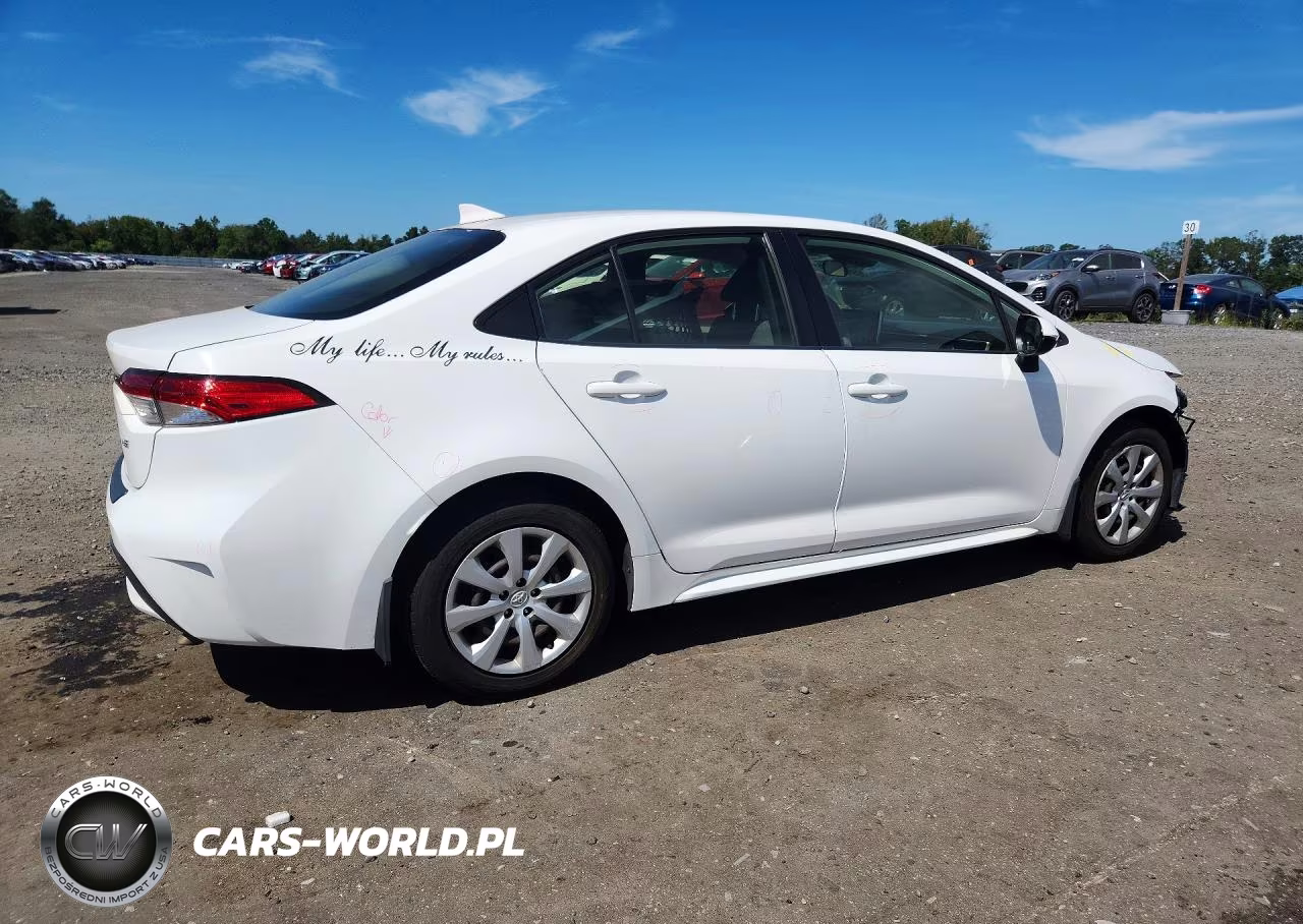 2021 Toyota Corolla Le VIN:JTDEPMAEXMJ140382 - 3