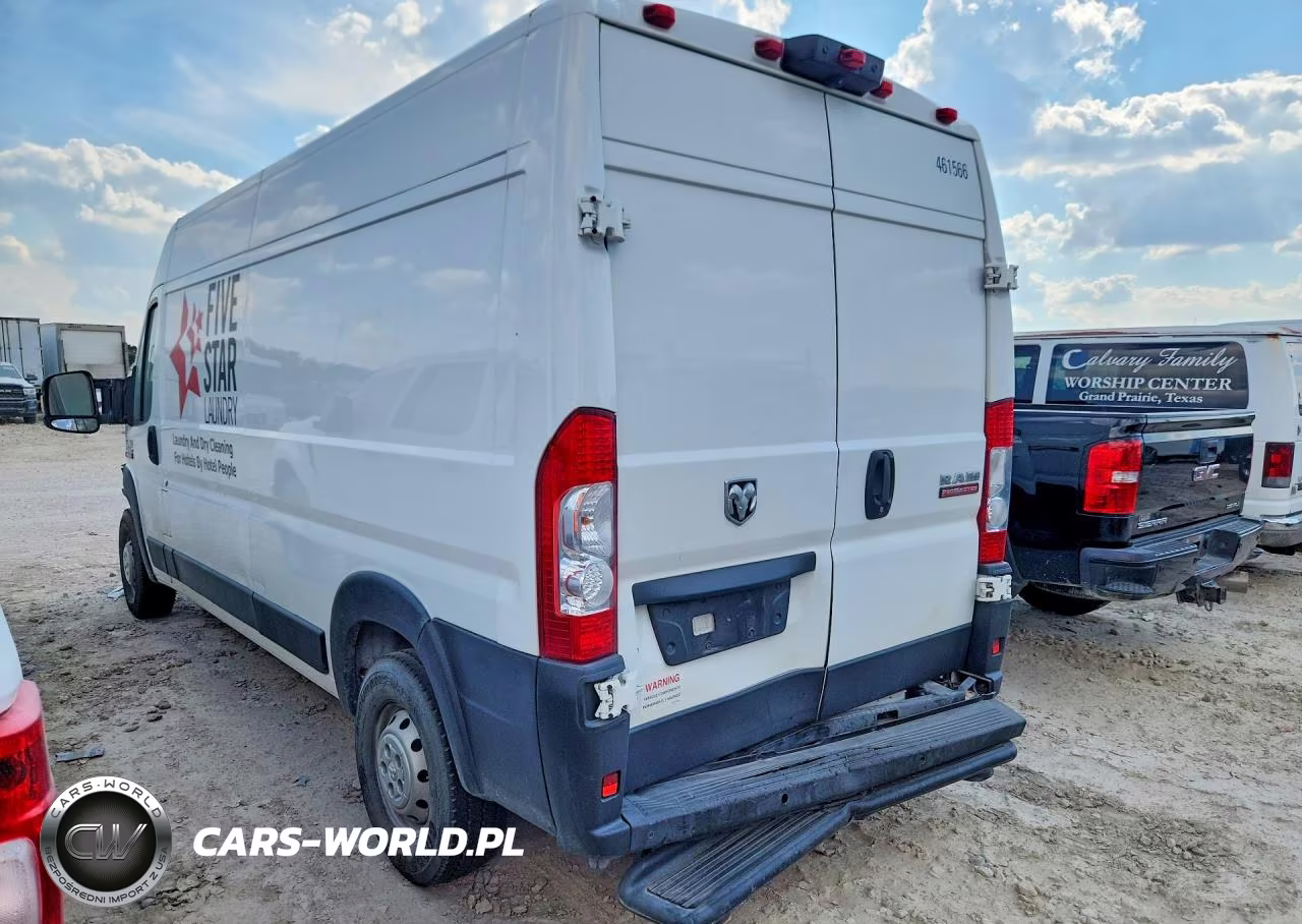 2022 Ram Promaster 2500 Delivery Van VIN:3C6LRVDG3NE110327 - 2
