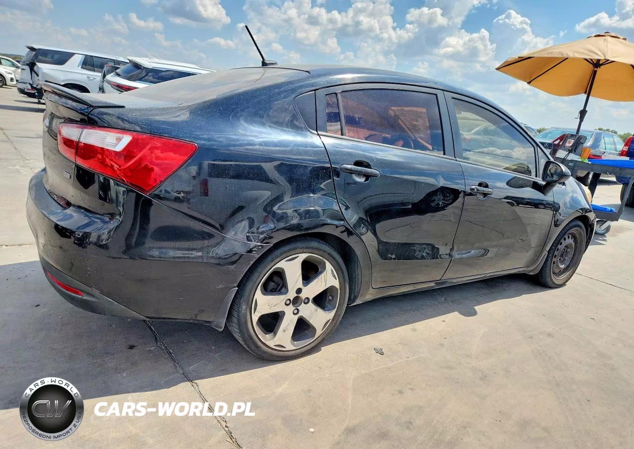 2013 Kia Rio Lx VIN:KNADM4A39D6308824 - 3