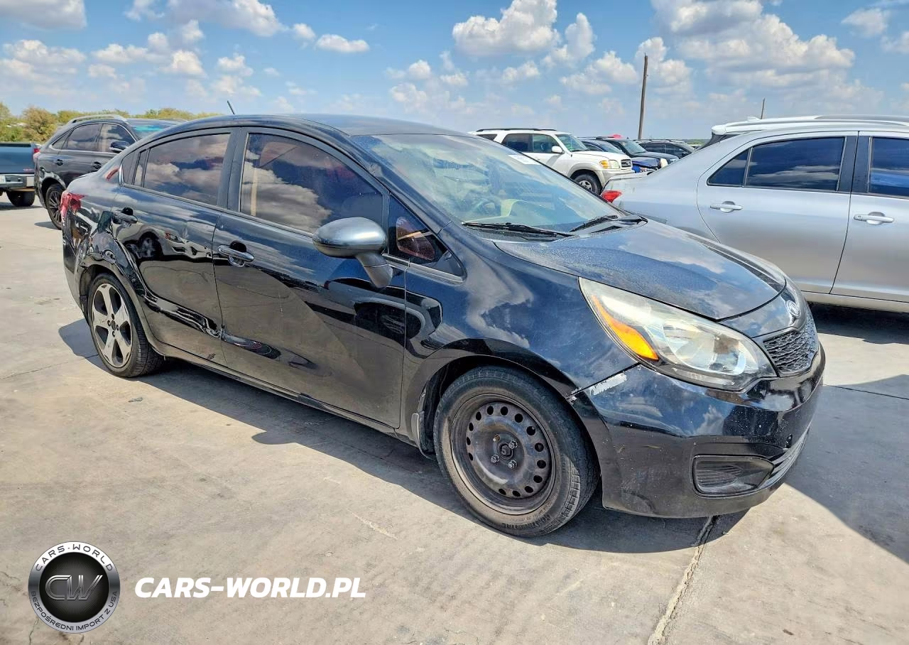2013 Kia Rio Lx VIN:KNADM4A39D6308824 - 4