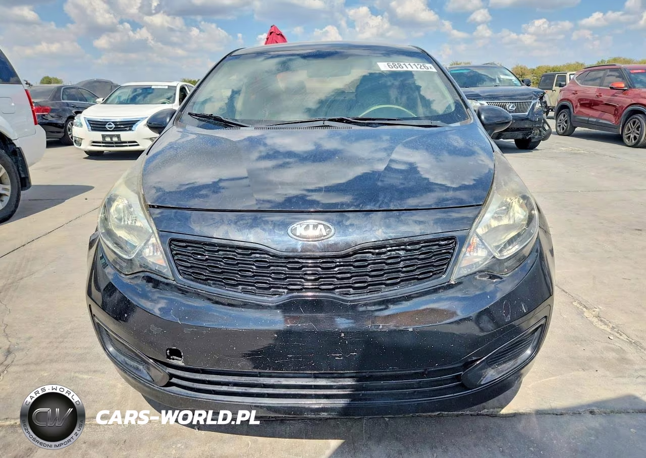 2013 Kia Rio Lx VIN:KNADM4A39D6308824 - 5