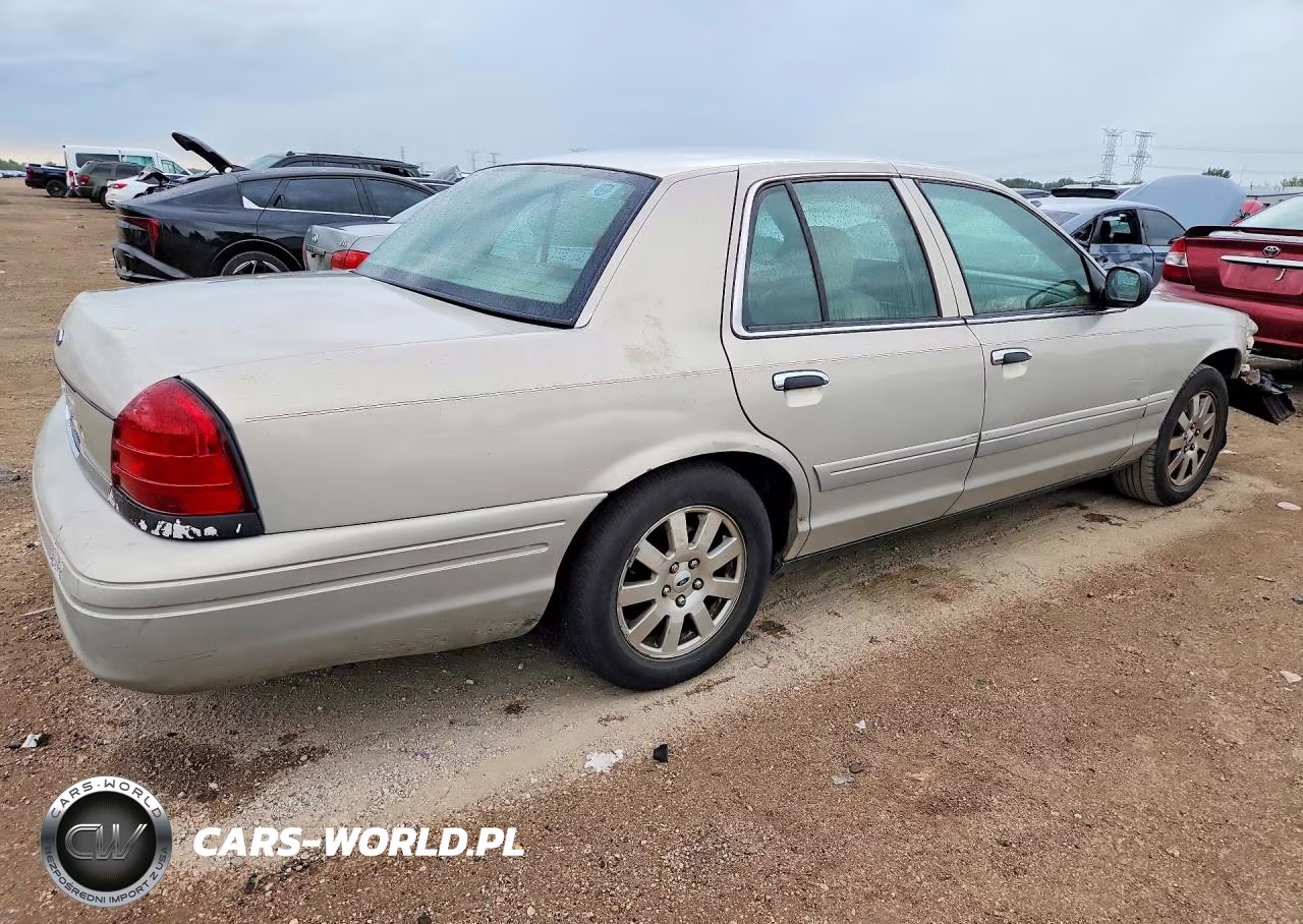 2008 Ford Crown Victoria Lx VIN:2FAFP74V88X119597 - 3