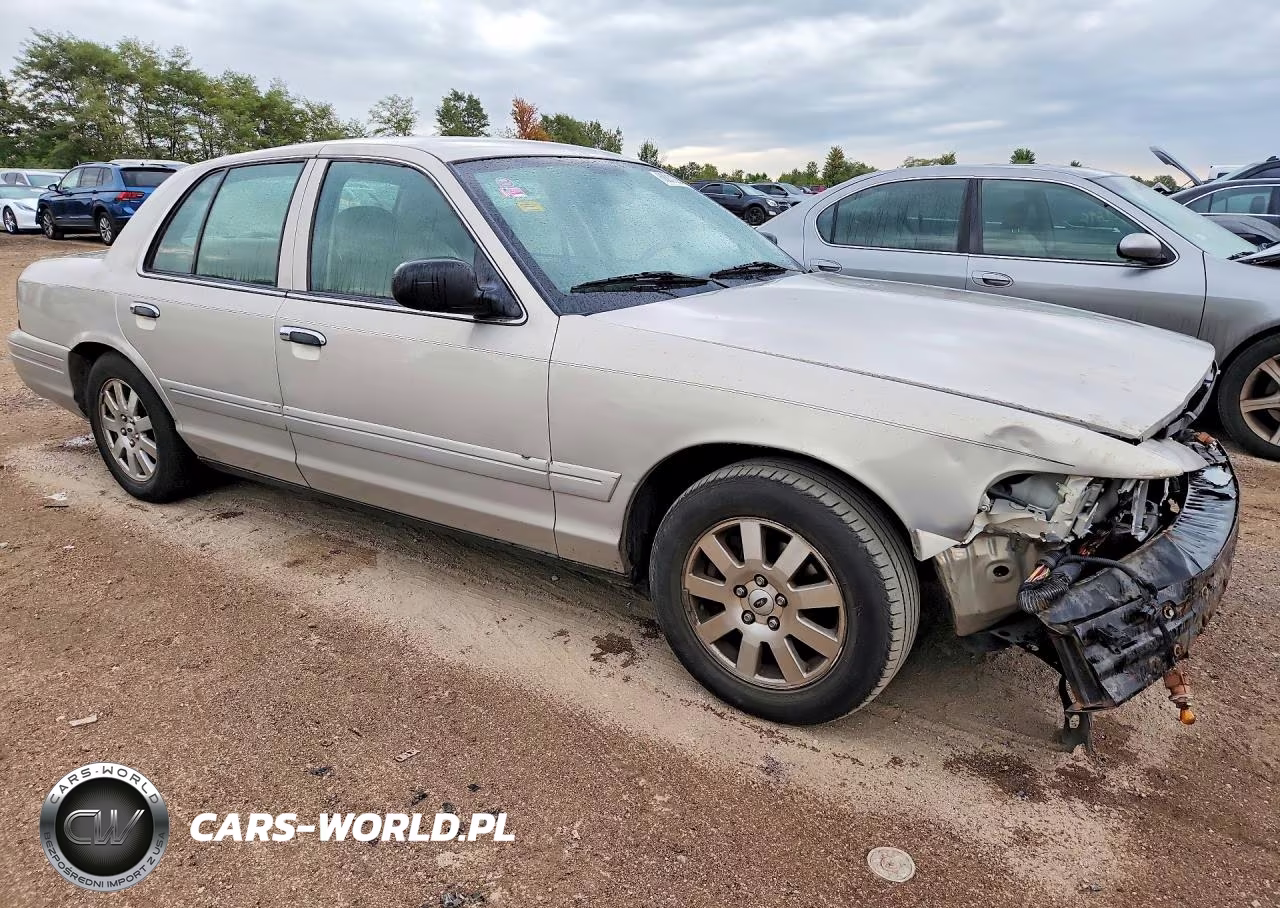 2008 Ford Crown Victoria Lx VIN:2FAFP74V88X119597 - 4