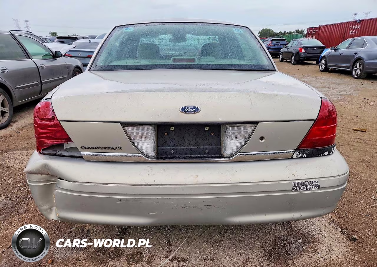 2008 Ford Crown Victoria Lx VIN:2FAFP74V88X119597 - 6
