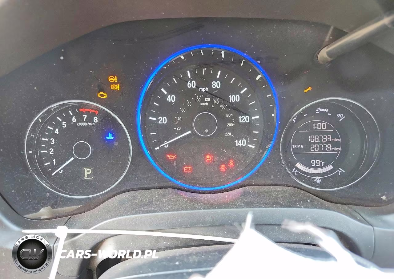 2022 Honda Hr-V Lx VIN:3CZRU6H36NM773924 - 9