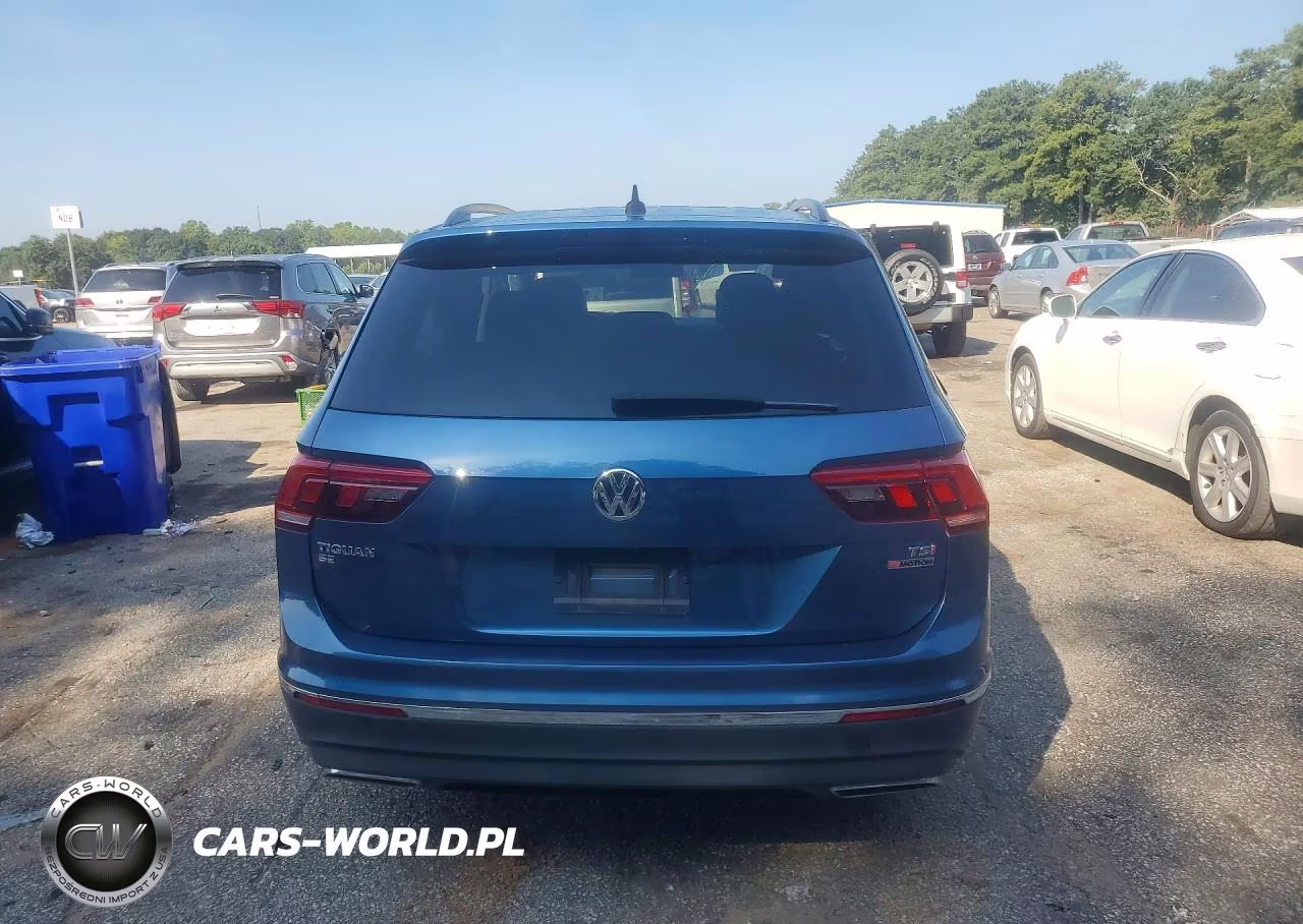 2018 Volkswagen Tiguan Se VIN:3VV2B7AX8JM033173 - 6