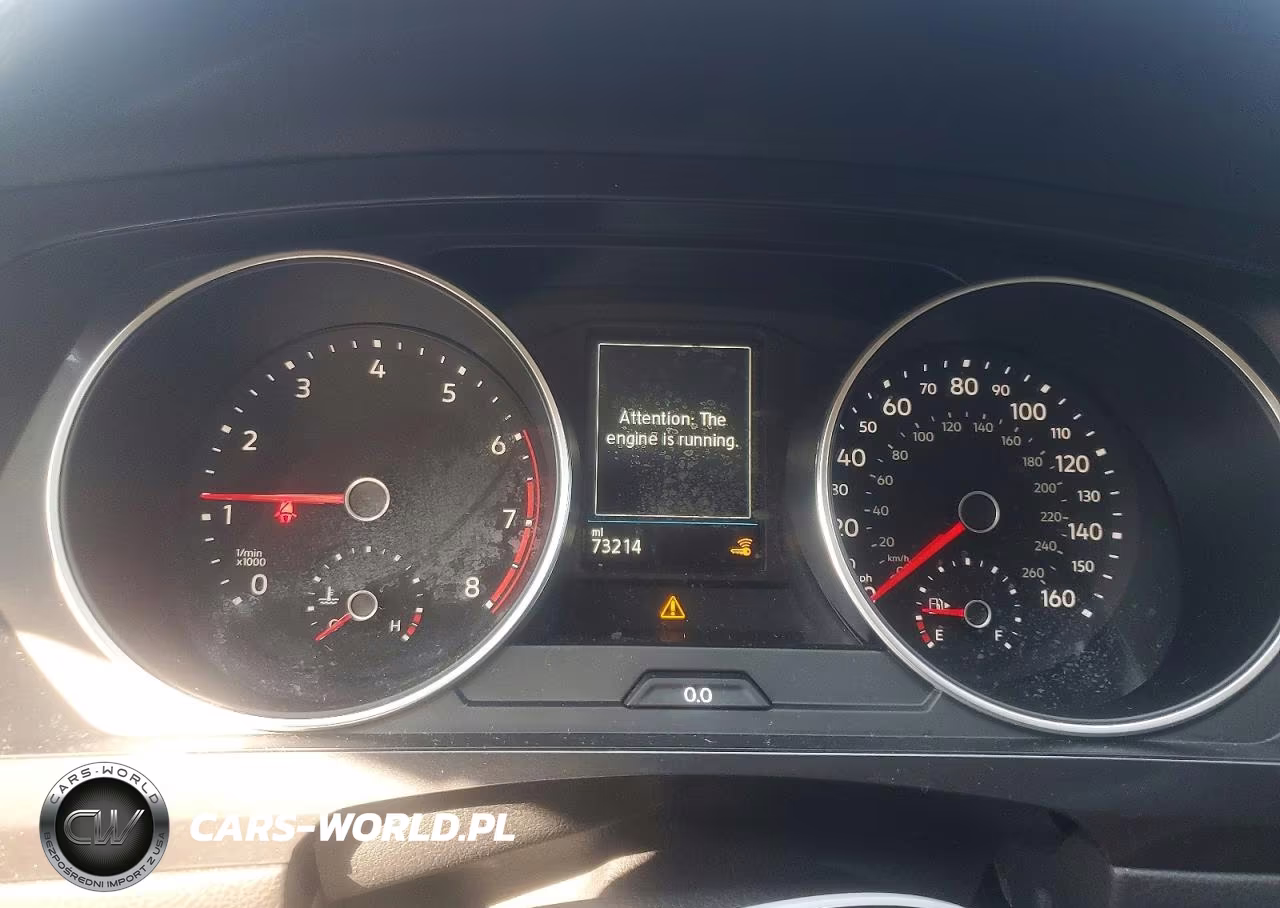 2018 Volkswagen Tiguan Se VIN:3VV2B7AX8JM033173 - 9