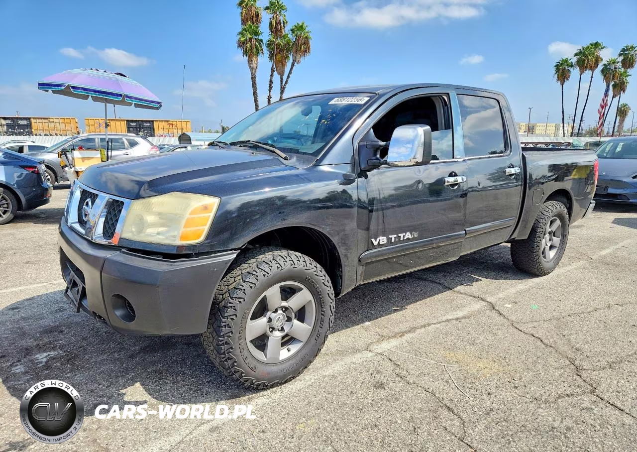 2005 Nissan Titan Xe VIN:1N6AA07A25N529070 - 1