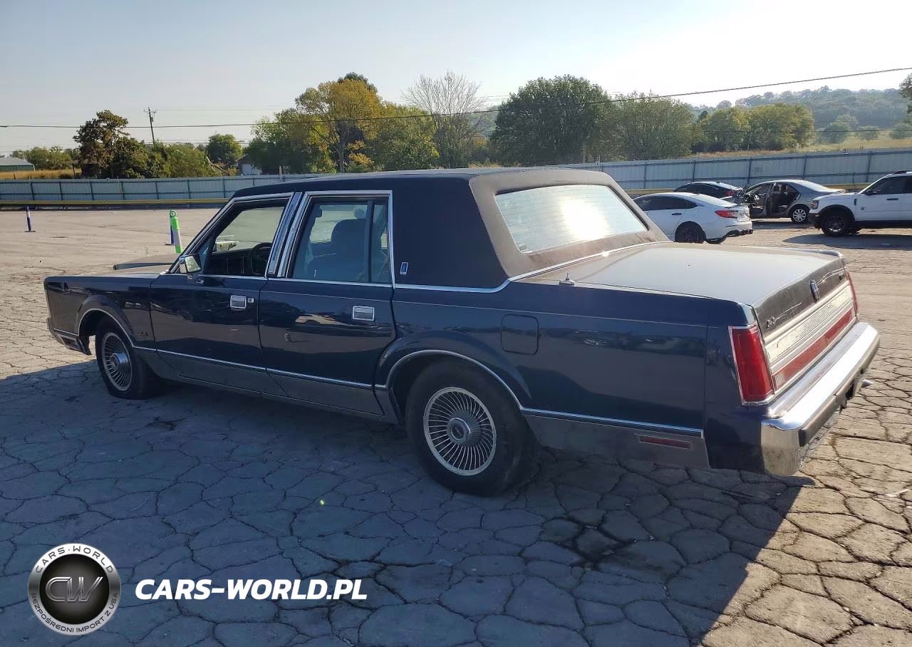 1989 Lincoln Town Car Signature Special VIN:1LNBM84F7KY727047 - 2