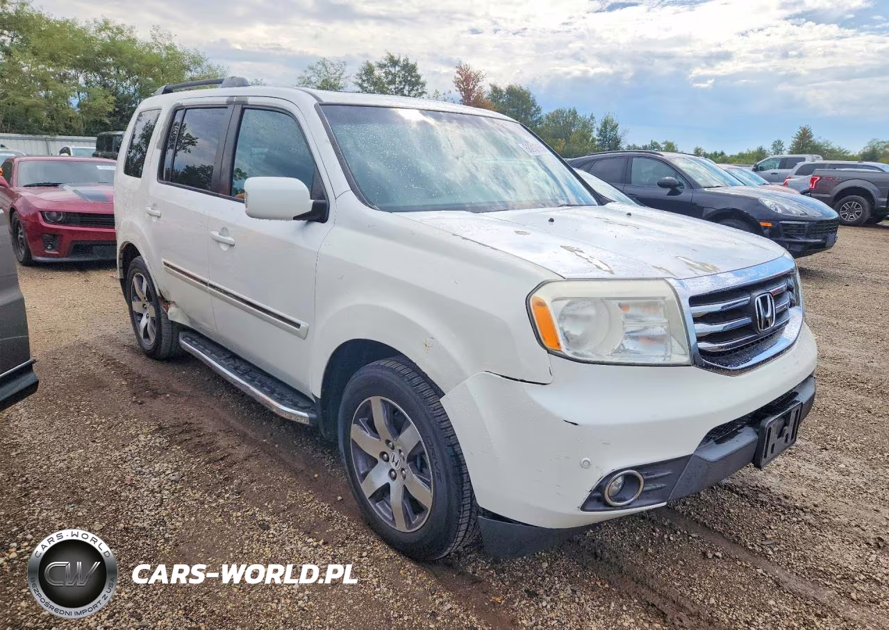 2012 Honda Pilot Touring VIN:5FNYF4H97CB065574 - 4