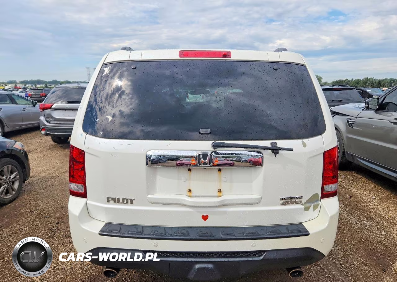 2012 Honda Pilot Touring VIN:5FNYF4H97CB065574 - 6