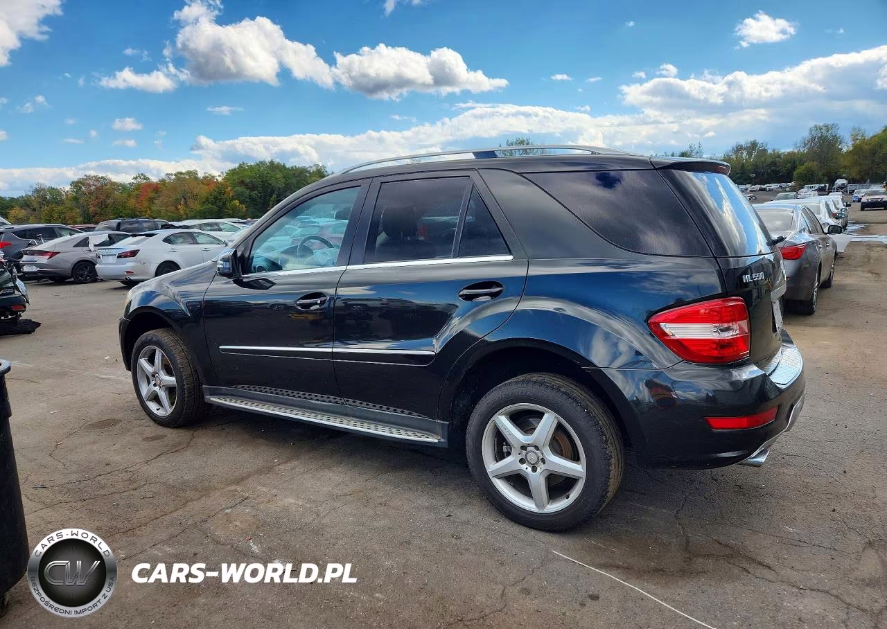 2011 Mercedes-Benz Ml 550 4Matic VIN:4JGBB7CB0BA627928 - 2