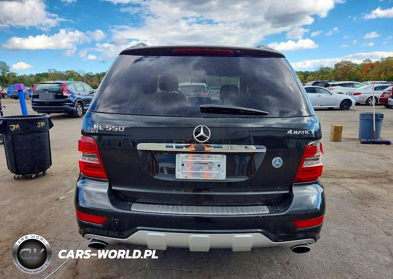 2011 Mercedes-Benz Ml 550 4Matic VIN:4JGBB7CB0BA627928 - 6