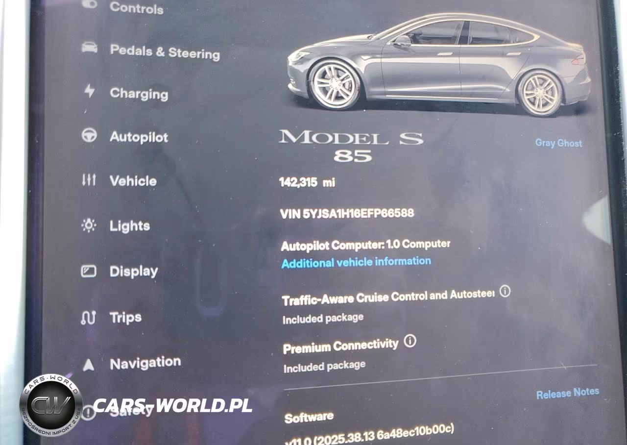 2014 Tesla Model S VIN:5YJSA1H16EFP66588 - 9