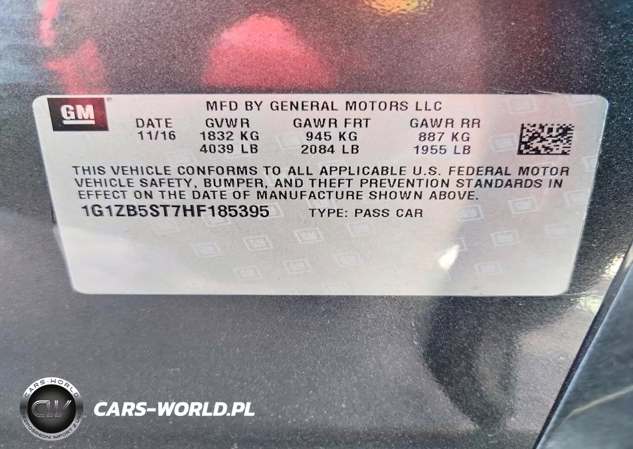 2017 Chevrolet Malibu Ls VIN:1G1ZB5ST7HF185395 - 13