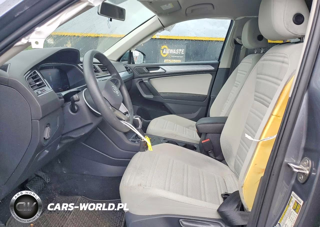 2022 Volkswagen Tiguan S VIN:3VV1B7AX5NM004490 - 7