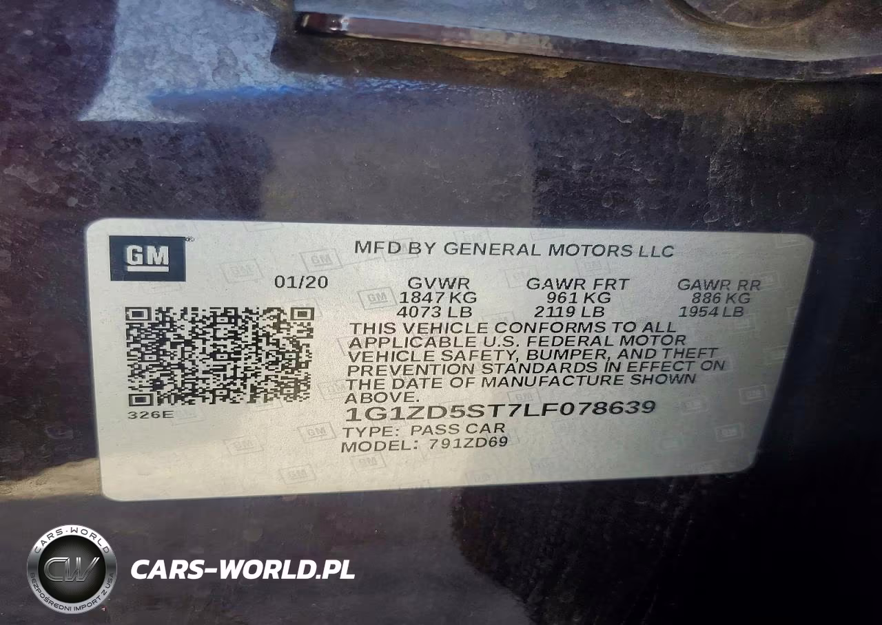 2020 Chevrolet Malibu Lt VIN:1G1ZD5ST7LF078639 - 12