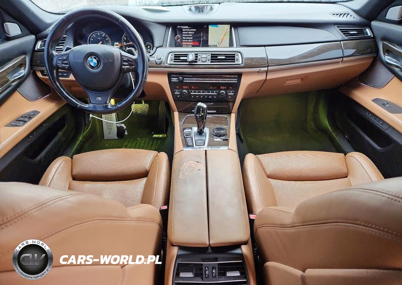 2015 BMW 750 Lxi VIN:WBAYF8C57FD653897 - 8