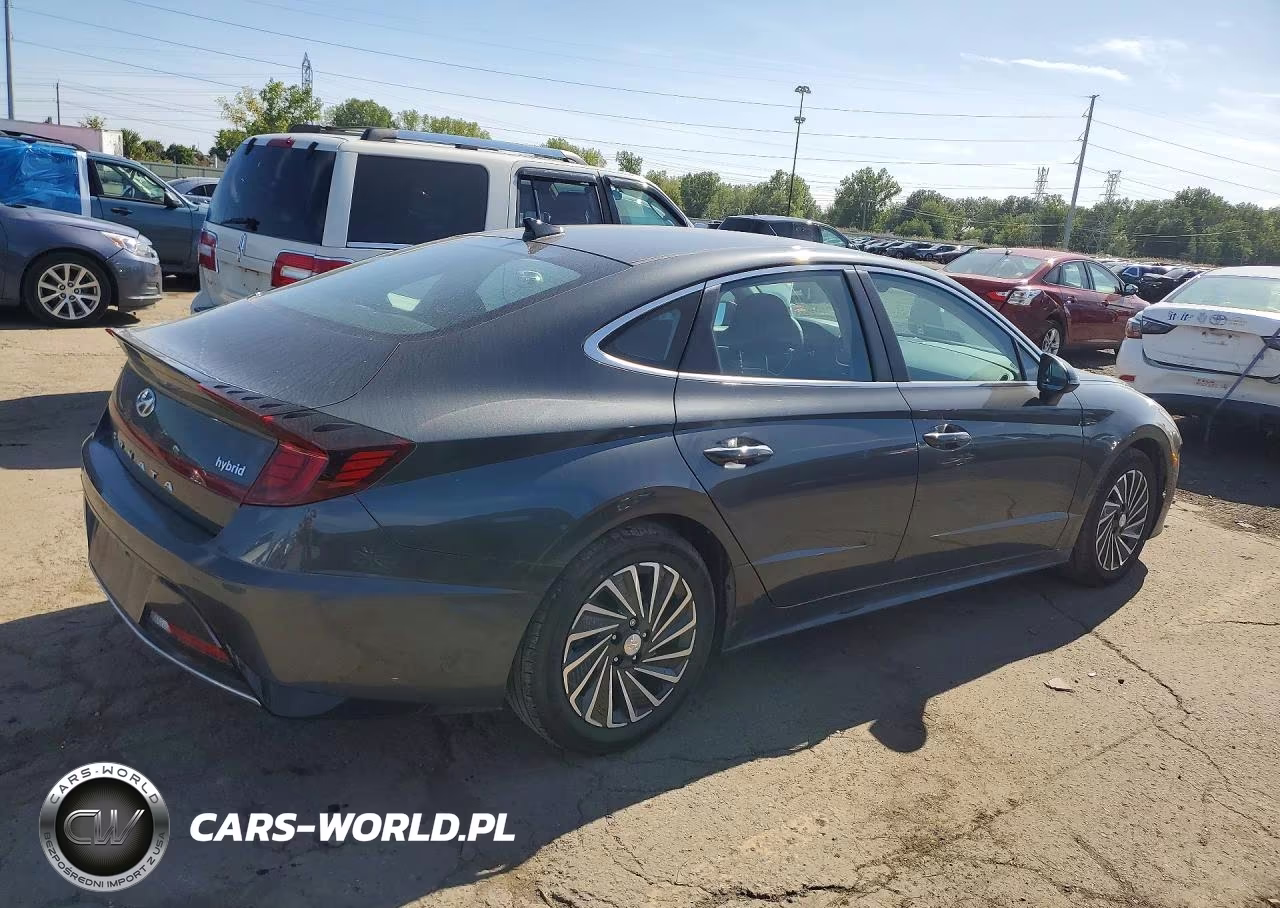 2023 Hyundai Sonata Hybrid Sel VIN:KMHL34JJ3PA083734 - 3