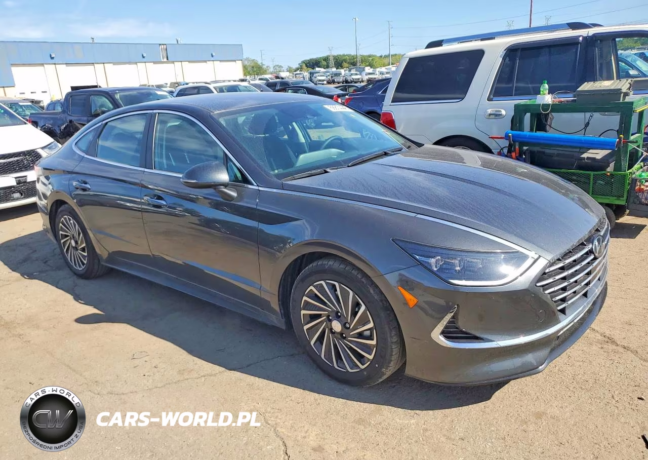 2023 Hyundai Sonata Hybrid Sel VIN:KMHL34JJ3PA083734 - 4