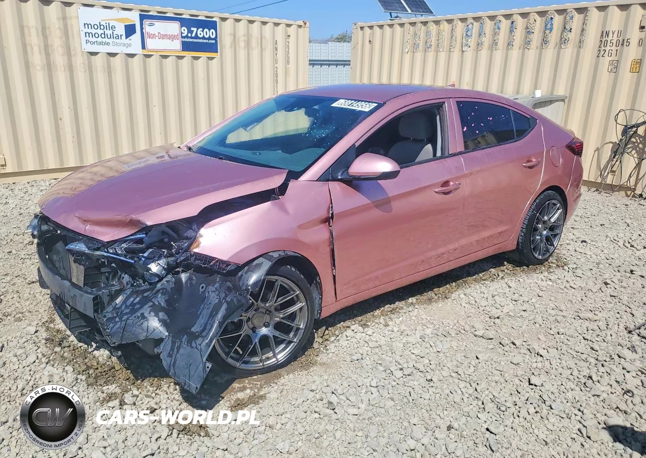 2019 Hyundai Elantra Sel VIN:5NPD84LF5KH498087 - 1