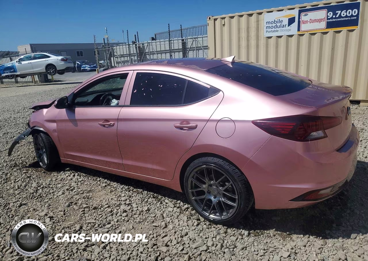 2019 Hyundai Elantra Sel VIN:5NPD84LF5KH498087 - 2