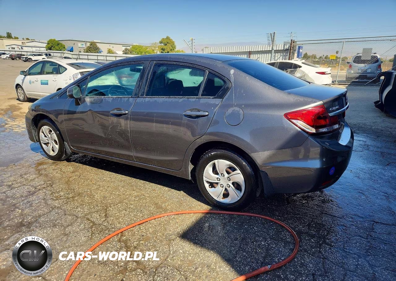 2013 Honda Civic Lx VIN:2HGFB2F53DH572640 - 2