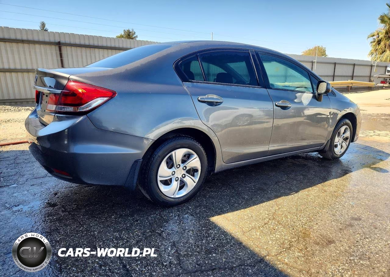 2013 Honda Civic Lx VIN:2HGFB2F53DH572640 - 3